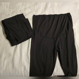 Black Maternity Leggings - Pack Of "4"!